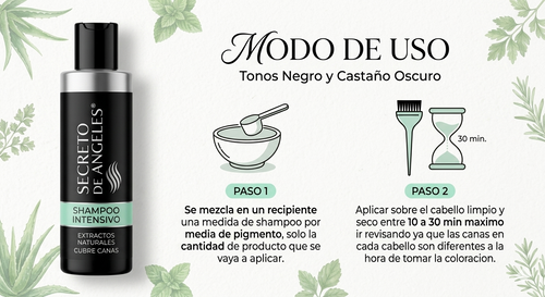 ⭐ Shampoo cubrecanas secreto de angeles -  La rutina diaria que devuelve la confianza